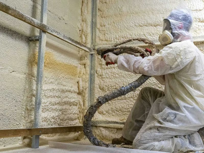 Spray Foam Install